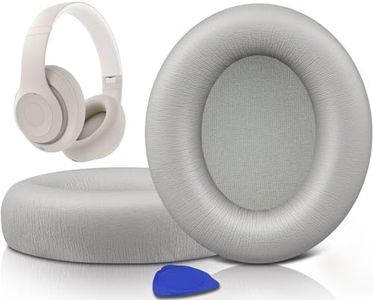 SOULWIT Almohadillas de Repuesto para Beats Studio Pro Auriculares Inalámbricos con Cancelación de Ruido, Almohadillas Acolchadas con Piel de Proteína Suave, Espuma de Aislamiento del Ruido