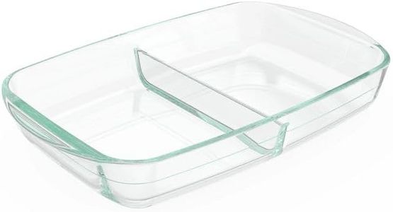 Pyrex Divided Glass Bakeware, 8 x 12 inch