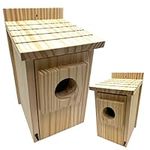 2-Pack Bird House - Outdoor- Bluebi