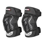 WOSAWE Motorcycle Knee Elbow Pads Adjustable Sports Protective Gear Sets for Biking, Racing, Rollerblading, Skiing, Skating, Skateboard, Scooter, Bicycle (Knee Pads)