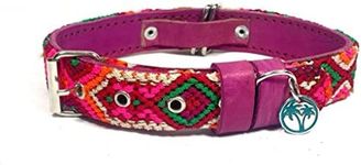 Tulum HM | Mexican Handmade Collars for Small, Medium and Large Dogs. Washable and High Performance Durability to Daily Use. (M)