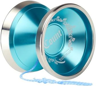 WATIEOBOO Contests Unresponsive Bi-Metal Yoyo Professional, Tricks Yoyo for Intermediate to Advanced Players with Precision Bearings Gives Yoyo Unmatched Responsiveness and Durability (Light Blue)