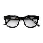 LONDON MOLE Eyewear Tricky Reading Glasses Rectangular Glasses Cool Readers Stylish Reading Glasses Men's Women's Unisex Spring Hinges