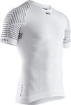 X-BIONIC Men Invent 4.0 Light Round Neck Short Sleeve T-shirt - Arctic White/Dolomite Grey, Large