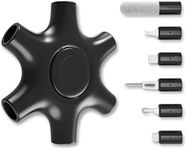 iPhone Cleaning Kit, Cleaner Tool for Airpod iPhone ipad Earbud Port Cleaning, Unreliable Charging Port, Cables and Connector, All-in-One Repair & Restore Kit with Brush, Cleaning Putty and Cloth