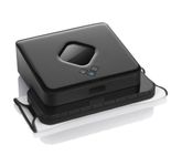 iRobot Braava 380t Robot Mop – Wet Mopping and Dry Sweeping Cleaning Modes, Large Spaces, Black