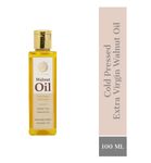 The Pure Story Walnut Oil- 100% Pure Natural Multipurpose Cold Pressed Akhrot Ka Tel for Cooking, Hair Growth & Skin Care(100ml | Pet Bottle)
