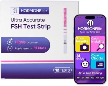 12Pack FSH Test Strip for Women Menopause Test Strips at Home Ovarian Reserve & Hormone Balance Test