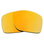 SeekOptics Replacement Polarized Lenses for Oakley Turbine Sunglasses -Gold