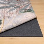 Rug Pad 10' x 14' Non Slip for Hardwood Floors, Waterproof Felt Rug Pad with Extra Thick Padding, Non Skid Carpet Pad for Area Rugs, Safe for All Floor Finishes, Soundproof Protective Rug Underlay