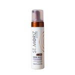 St Moriz Advanced Colour Correcting Tanning Mousse in Dark | With Hyaluronic Acid, Vitamin B5 & Advanced Skin Care Benefits | Brightens Medium to Dark Skin Tones | Fast-Drying Vegan Fake Tan | 200ml