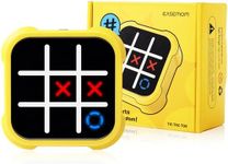 EASEMOM Handheld Electric Puzzle Game Console - Tic Tac Toe Game Educational Road Trip Activities for Kids - Board Games, Juegos para Niños - Ideal Birthday for Kids and Adults