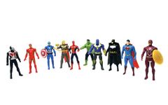 Camin Superhero Toys Action Figure Toys Set of 10 Superheroes | New toyset for Kids | Superhero Action Figure| Birthday and Christmas Gift