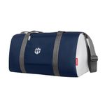 Harissons 29L Cleo Foldable Travel Duffel Bag for Men & Women | Spacious Main Compartment, 1 Quick Access Pocket & Adjustable Shoulder Strap (Navy Blue)