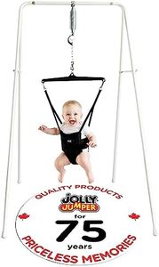 Jolly Jumper *Classic* (Black) - Trusted by Parents, Loved by Babies for Over 75 Years. The Original Baby Exerciser and Your Alternative to Activity Centers and Baby Bouncers.