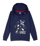 Amazon Brand - Jam & Honey Boys Cotton Hooded Neck Lightweight Sweatshirt(JHAW19BSWT926_Navy_2-3 Years_Navy 6_2 Years-3 Years)