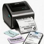 Phomemo D450BT Thermal Label Printer 4x6, Shipping Label Printer, Bluetooth Label Printers for Postage Package, Address, Logo, Lightweight Thermal Printer Compatible with Etsy, Amazon, Shopify, etc