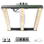 Mars Hydro FC1500 EVO 150W, Samsung LM301H EVO LED Grow Light 2x2 ft Coverage Full Spectrum Daisy Chain Dimmable Bar Style Grow Lamp for Indoor Plants