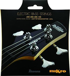 Ibanez Mikro Bass Guitar Strings IEBS5CMK IEBS Coated Nickel Bass Guitar Strings, Medium 4-String