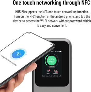 ZTE 5G WiFi Hotspot – Portable Mobile Router MU5120