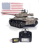 Novahobby Imported 1/16 RC Remote Control 2.4G Henglong Smoke & Sound USA Bulldog M41A3 Tank 3839 Steel Gearbox V7.0 Airsoft BB Infrared Combat