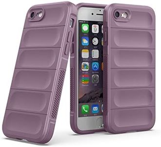 Zapcase Back Case Cover for iPhone 7 / iPhone 8 / iPhone SE 2020 | Compatible for iPhone 7 / iPhone 8 / iPhone SE 2020 Back Cover | Matte Case | Liquid Silicon Case with Camera Protection | Lavender