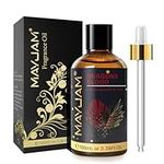 MAYJAM 100ML Dragons Blood Fragrance Oil Essential Oil, 3.38FL.OZ Large Volume Dragons Blood Oil for Diffuser, Great for DIY Soap and Candle Making