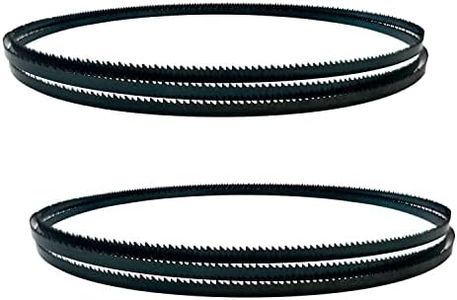 FOXBC 59-1/2" x 1/4" x 14 TPI Bandsaw Blade for Sears Craftsman, B&D, Ryobi, Delta, and Skill 9" Bandsaw - 2 Pack