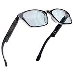 ANYLUV Upgraded Blue Light Glasses for Men and Women Computer Gaming Glasses Anti-eye Fatigue Exquisite Rectangle Frame