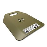 Weight Vest Plates 5lb Set - Formed Fit - Ultra Comfort - SAPI Cut Fits Common Carriers - One Order Includes Two 5lb Weight Plates
