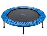 Upper Bounce® 44" Fitness Trampoline, Mini Workout Trampoline for Kids/ Adults, Foldable Trampoline, Mini Gymnastics Trampoline | Supports Up to 220lbs.  