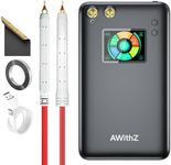 AWithZ Battery Spot Welder, 90 Gears Adjustable 2" LCD Screen Spot Welder, 7500mAh Battery Welder, 18650 Spot Welder Kit with Manual Control Pen, Mini Spot Welder for Lithium Batteries