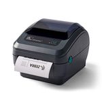 Zebra GK420d Monochrome Desktop Direct Thermal Label Printer with Fast Ethernet Technology, 5 in/s Print Speed, 203 dpi Print Resolution, 4.09" Print Width, 100-240V AC