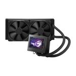 ASUS ROG Ryujin III 240 All-in-one Liquid CPU Cooler with 240mm Radiator. Asetek 8th gen Pump, 2X Noctua industrialPPC 120mm Fans, 3.5” Color LCD