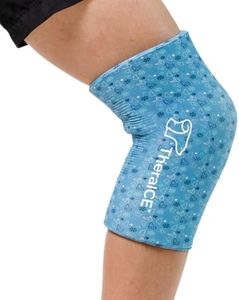 TheraICE Junior Knee Ice Pack Wrap Brace, Compression Sleeve for Injuries