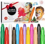 Beesjuy Face Painting Kit - 12 Colo