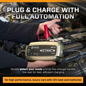 CTEK MXS 10 12V Battery Charger – Smart Automatic Charging