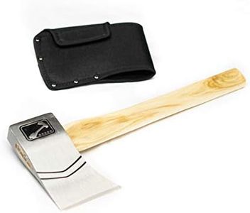 The Corporal (2nd Generation): World Axe Throwing League Premium Competition Throwing Axe with Throwing Hatchet Nylon Sheath and Hickory Wooden Handle (Patent Pending)
