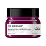 L'Oréal Professionnel Paris Curl Expression Intense moisturizer Mask | Deeply hydrates & provides intense moisturization for natural lookingf curls | With Glycerin, Urea H & Hibiscus seed, 250ml