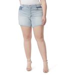 Jessica Simpson Women's Infinite High Waist Short, Shadow of Love, 24 Plus