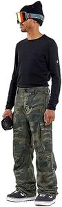 Volcom Men's V.Co Hunter Pant Cloudwash Camo Large
