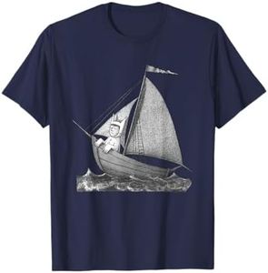 Where the Wild Things Are Sailing on a Boat T-Shirt