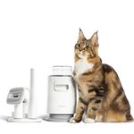 Neakasa by Neabot P0 Lite Pet Grooming Kit & Vacuum Suction 99% Pet Hair for Cats with 4 Pet Grooming Tools, Cat Brush, Low Noise Pet Grooming Vacuum, Pet Hair Remover for Cats and Dogs, 1L Dust Cup