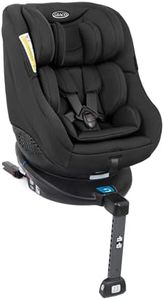Graco Turn2Me Group 0+/1 ISOFIX 360° Rotating Car Seat, Rearward facing for longer from birth to approx. 4 years. Forward facing from approx. 1 to 4 years (9-18kg), Black fashion