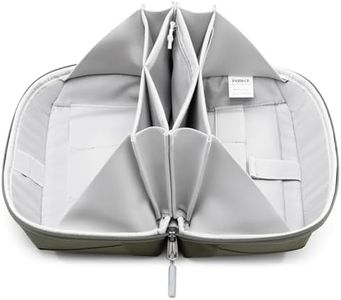 Inateck Custodia per Cavi, Organizer per Accessori Elettronici con Manico, custodia organizzativa per gadget, Borsa organizer per accessori resistente agli spruzzi per Caricabatterie/Cavi/Carte