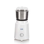 Glen Electric Mini Grinder 350 Watt | 1 Jar | ABS body | ISI Certified| 2 year warranty White (SA 4045 NG)