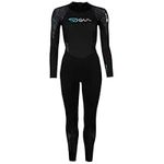 Gul Womens Core Full Wetsuit Black/Print 16 (XL)