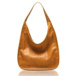 NEWBELLA Women's Hobo Handbags - Soft PU Leather Shoulder Tote Purses with Zipper for Stylish and Functional Everyday Use