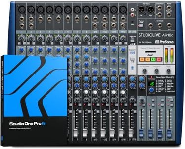 PreSonus StudioLive AR16c Analog Mixer with Studio One Pro Software