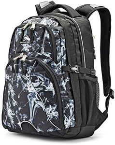 High Sierra Swerve Laptop Backpack, Black Steam/Black, One Size, Swerve Laptop Backpack